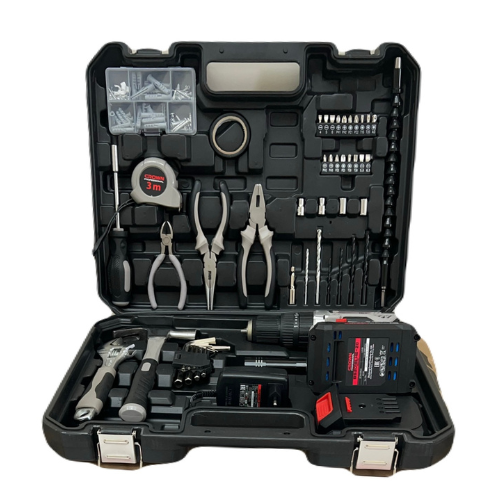 VISSEUSE PERCEUSE CROWN CT21102H-2-50 SANS FIL 20V 2 BATTERIES TOOL CASE 50PCS